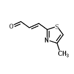 CAS#: 190834-45-8, (2E)-3-(4-Methyl-1,3-Thiazol-2-Yl)Acrylaldehyde