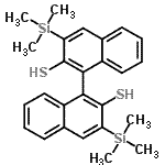 CAS#: 190841-58-8, 3,3'-Bis(Trimethylsilyl)-1,1'-Binaphthalene-2,2'-Dithiol