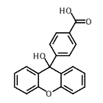 CAS 登录号：191168-41-9， 4-(9-羟基-9H-氧杂蒽-9-基)苯甲酸