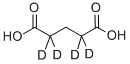 CAS#: 19136-99-3, Pentanedioic-2,2,4,4-D4acid