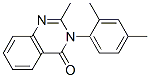 CAS 登录号：1915-80-6， 2-甲基-3-(2,4-二甲基苯基)喹唑啉-4(3H)-酮