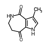 CAS#: 191591-66-9, 3-Methyl-6,7-Dihydropyrrolo[3,2-c]Azepine-4,8(1H,5H)-Dione