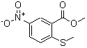 CAS 登录号：191604-70-3， 2-(甲硫基)-5-硝基苯甲酸甲酯