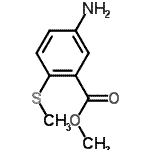 CAS#: 191604-71-4, Methyl 5-Amino-2-Methylsulfanyl-Benzoate