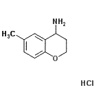 CAS#: 191608-11-4, 6-Methyl-4-Chromanamine Hydrochloride (1:1)