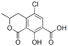 CAS#: 19165-63-0, 5-Chloro-8-Hydroxy-3-Methyl-1-Oxoisochroman-7-Carboxylic Acid