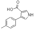 CAS 登录号：191668-22-1， 4-(4-甲基苯基)-1H-吡咯-3-羧酸