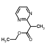 CAS 登录号：191725-65-2， 乙基2-(2-嘧啶基)丙酸酯