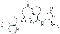 CAS#: 192755-52-5, (1S,9S)-N-[(2R,3S)-2-Ethoxy-5-Oxooxolan-3-Yl]-9-(Isoquinoline-1-Carbonylamino)-6,10-Dioxo-2,3,4,7,8,9-Hexahydro-1H-Pyridazino[1,2-a]Diazepine-1-Carboxamide