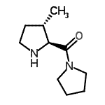 CAS 登录号：192821-74-2， [(2S,3S)-3-甲基-2-吡咯烷基](1-吡咯烷基)甲酮