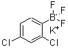 CAS 登录号：192863-38-0， (2,4-二氯苯基)(三氟)硼酸(1-)钾