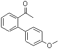 CAS 登录号：192863-43-7， 1-(4'-甲氧基-2-联苯基)乙酮
