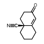 CAS#: 193222-44-5, (4aS)-7-Oxo-1,3,4,5,6,7-Hexahydro-4A(2H)-Naphthalenecarbonitrile