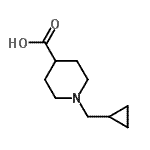 CAS#: 193538-83-9, 1-(Cyclopropylmethyl)-4-Piperidinecarboxylic Acid