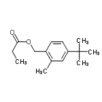 CAS#: 19387-84-9, 2-Methyl-4-(2-Methyl-2-Propanyl)Benzyl Propionate