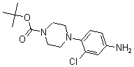 CAS 登录号：193902-81-7， 4-(4-氨基-2-氯苯基)-1-哌嗪羧酸叔丁酯