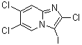 CAS#: 194228-60-9, 2,6,7-Trichloro-3-Iodoimidazo[1,2-a]Pyridine