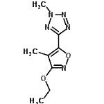 CAS#: 194286-86-7, 5-(3-Ethoxy-4-Methyl-1,2-Oxazol-5-Yl)-2-Methyl-2H-Tetrazole