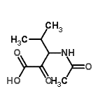 CAS 登录号：194289-01-5， 3-乙酰氨基-4-甲基-2-氧代戊酸