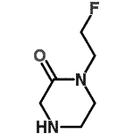 CAS 登录号：194351-13-8， 1-(2-氟乙基)-2-哌嗪酮