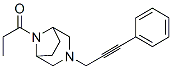 CAS 登录号：1945-04-6， 1-[3-(3-苯基丙-2-炔基)-3,8-二氮杂双环[3.2.1]辛-8-基]丙-1-酮
