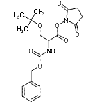 CAS 登录号：19460-97-0， 2,5-二氧代-1-吡咯烷基N-[(苄氧基)羰基]-O-(2-甲基-2-丙基)丝氨酸酯