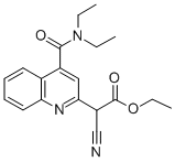 CAS#: 194713-18-3, Ethyl 2-Cyano-2-[4-(Diethylcarbamoyl)Quinolin-2-Yl]Acetate