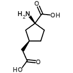 CAS#: 194785-81-4, (1S,3R)-1-Amino-3-(Carboxymethyl)Cyclopentanecarboxylic Acid