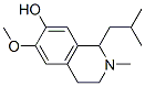 CAS#: 19485-63-3, 1,2,3,4-Tetrahydro-6-Methoxy-2-Methyl-1-(2-Methylpropyl)Isoquinolin-7-Ol