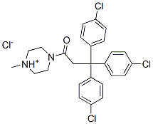 CAS#: 1949-07-1, 1-Methyl-4-[3,3,3-Tris(4-Chlorophenyl)Propionyl]Piperazinium Chloride