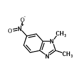 CAS#: 19492-66-1, 1,2-Dimethyl-6-Nitro-1H-Benzimidazole