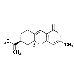 CAS#: 194937-75-2, (5aS,7S)-7-Isopropenyl-3-methyl-6,7,8,9-tetrahydro-1H,5aH-pyrano[4,3-b]chromen-1-one