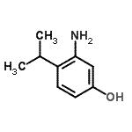CAS#: 195046-11-8, 3-Amino-4-Isopropylphenol