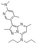 CAS#: 195055-03-9, 3-[6-(Dimethylamino)-4-Methyl-3-Pyridinyl]-2,5-Dimethyl-N,N-Dipropylpyrazolo[1,5-a]Pyrimidin-7-Amine