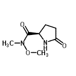 CAS#: 195138-74-0, N-Methoxy-N-Methyl-5-Oxo-D-Prolinamide