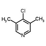 CAS#: 19524-10-8, 4-Chloro-3,5-Dimethylpyridine