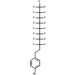 CAS#: 195324-88-0, 1-Bromo-4-(3,3,4,4,5,5,6,6,7,7,8,8,9,9,10,10,10-Heptadecafluorodecyl)Benzene
