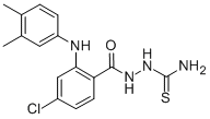 CAS#: 195370-38-8, [[4-Chloro-2-[(3,4-Dimethylphenyl)Amino]Benzoyl]Amino]Thiourea