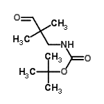 CAS#: 195387-13-4, 2-Methyl-2-Propanyl (2,2-Dimethyl-3-Oxopropyl)Carbamate