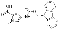CAS#: 195387-29-2, 4-(9H-Fluoren-9-Ylmethoxycarbonylamino)-1-Methyl-1H-Pyrrole-2-Carboxylic Acid