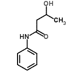 CAS 登录号：1954-91-2， 3-羟基-N-苯基丁酰胺