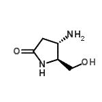 CAS#: 195525-48-5, (4S,5S)-4-Amino-5-(Hydroxymethyl)-2-Pyrrolidinone