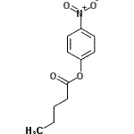 CAS 登录号：1956-07-6， 4-硝基苯基戊酸酯