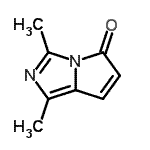 CAS 登录号：195606-32-7， 1,3-二甲基-5H-吡咯并[1,2-c]咪唑-5-酮