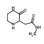 CAS#: 19564-13-7, N-Methyl-2-(3-Oxo-2-Piperazinyl)Acetamide