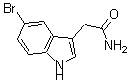 CAS#: 196081-79-5, 5-Bromo-1H-Indole-3-Acetamide