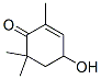 CAS 登录号：19620-37-2， 4-羟基-2,6,6-三甲基环己-2-烯-1-酮
