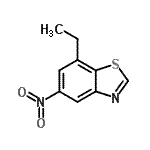 CAS#: 196205-29-5, 7-Ethyl-5-Nitro-1,3-Benzothiazole