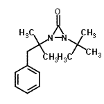 CAS 登录号：19656-67-8， 1-(2-甲基-1-苯基-2-丙基)-2-(2-甲基-2-丙基)-3-二氮杂环丙二酮