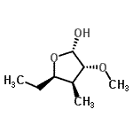 CAS#: 196615-54-0, (2S,3R,4S,5R)-5-Ethyl-3-Methoxy-4-Methyltetrahydro-2-Furanol